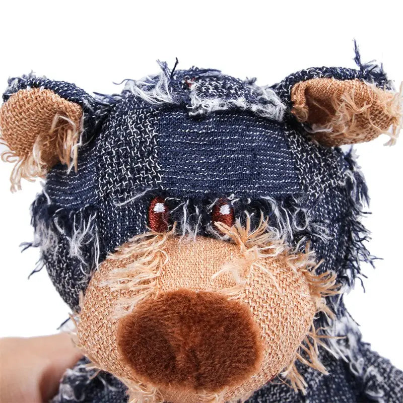 Osito de peluche interactivo para perros que hace ruido
