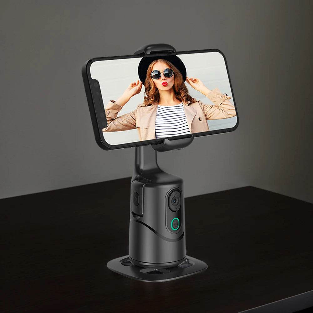 Auto Face Tracking Tripod with Gesture Control for Tiktok - Estalios