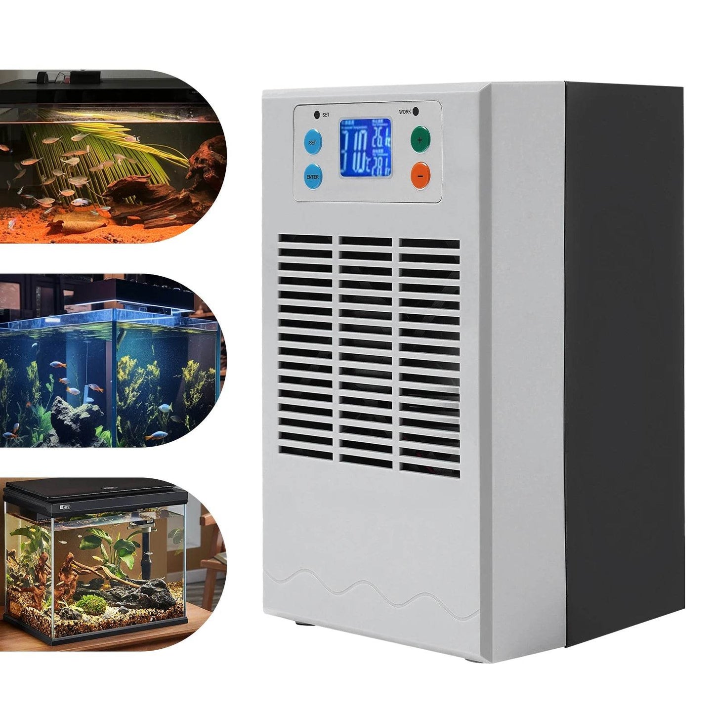 100W Aquarium Water Chiller for Constant Temperature Cooling - Estalios
