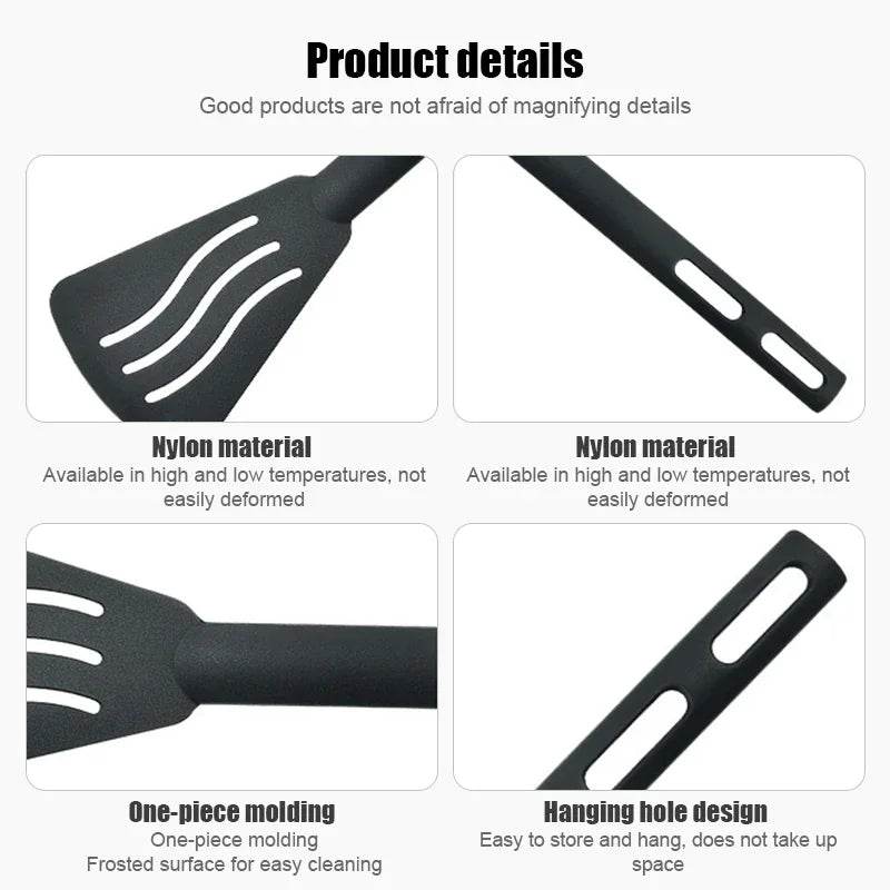 1/3PCS Nylon Kitchen Utensils Set for Safe Cooking Tools - Estalios