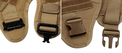 Military Large Dog Harness Leash for Tactical Training - Estalios