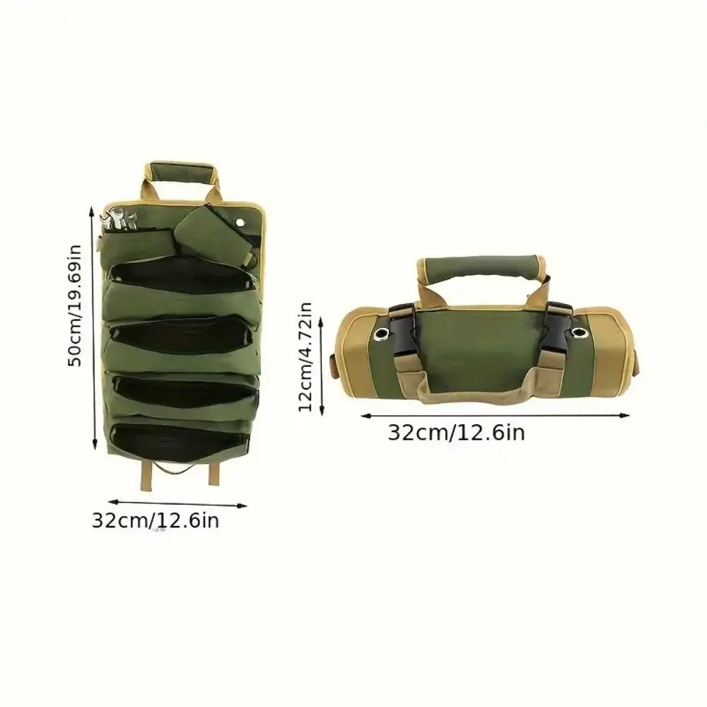 Bolsa de herramientas profesional de lona multifuncional de gran capacidad