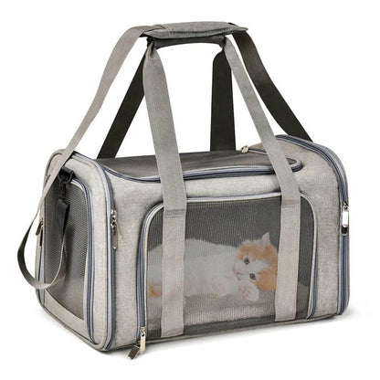Airline Approved Dog Carrier Bag Soft Backpack for Travel - Estalios