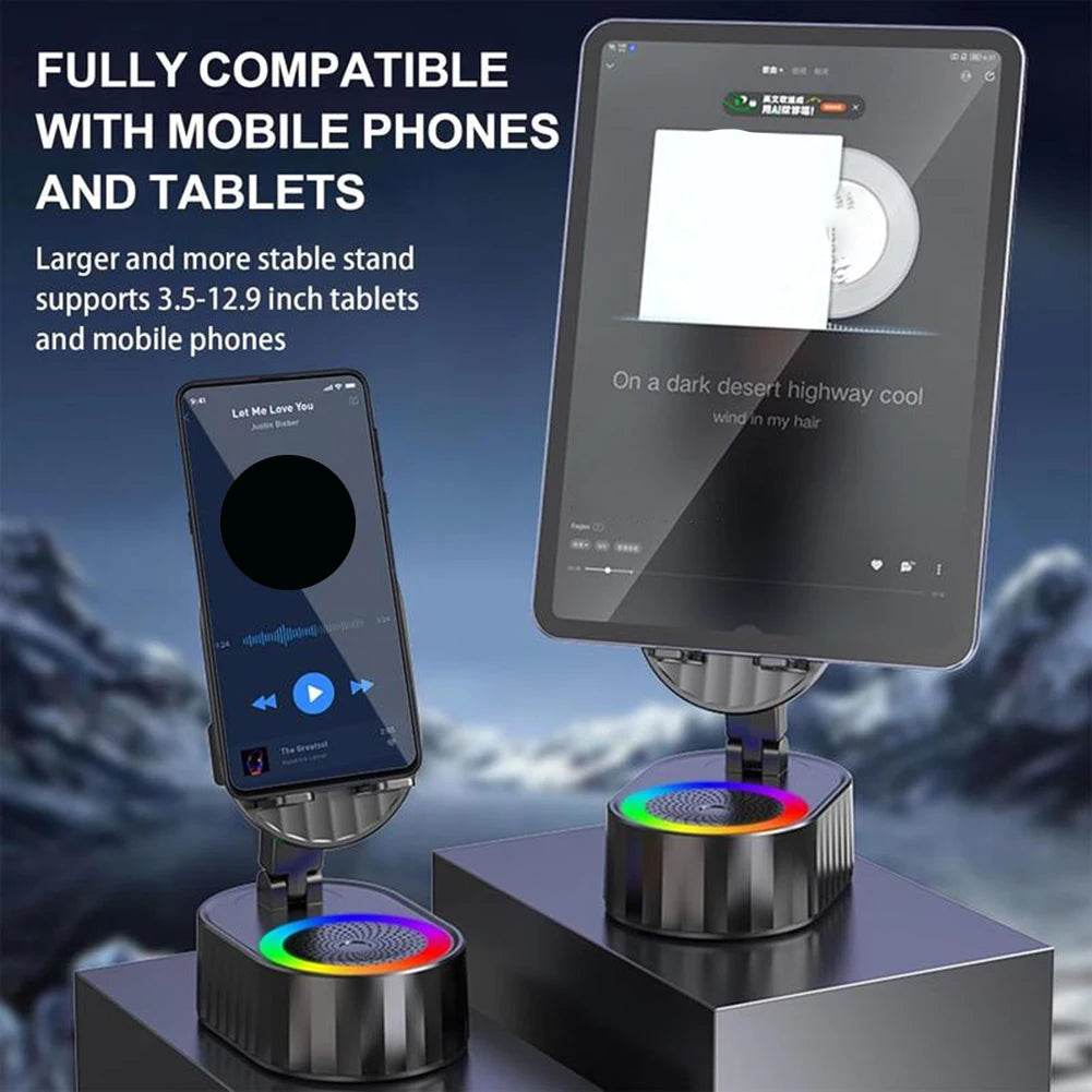 5 in 1 Bluetooth-compatible Audios Power Banks Speaker Stand - Estalios