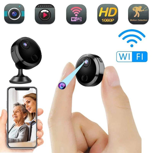 WiFi Mini Camera 1080p HD Night Version Voice Video Security Wireless Micro Camcorders Surveillance Net Cam Smart Home Recorder - Estalios