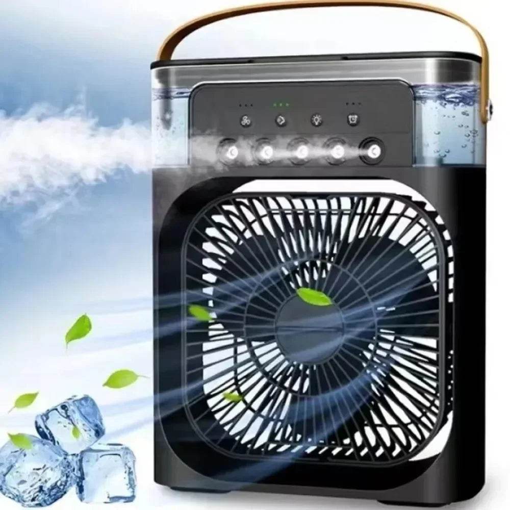 Summer Cooling Fan Desktop Humidifier Portable Spray Chiller - Estalios