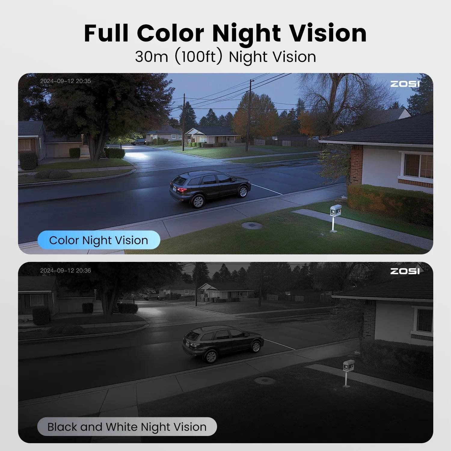 ZOSI 8MP PTZ PoE CCTV Security Camera System AI Face Person Vehicle Detect 4K 8CH Expand 16CH NVR Video Surveillance IP Cam - Estalios