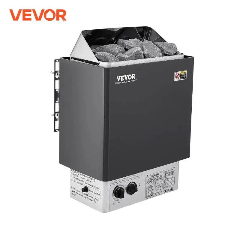 3KW Electric Sauna Heater with Internal Controller and Safety - Estalios