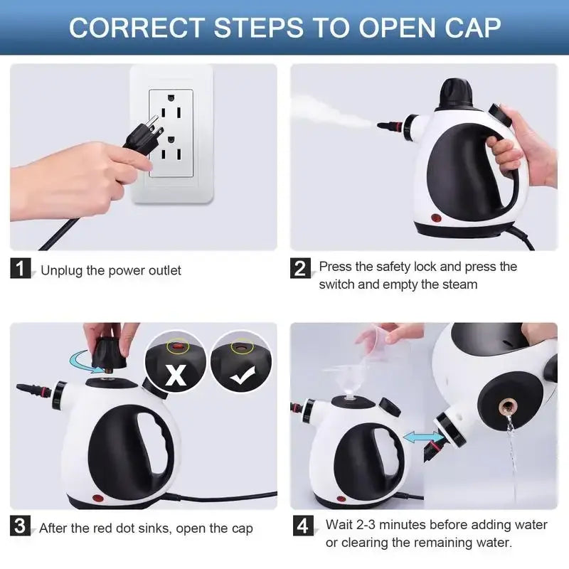 KOITAT Portable Handheld Steam Cleaner