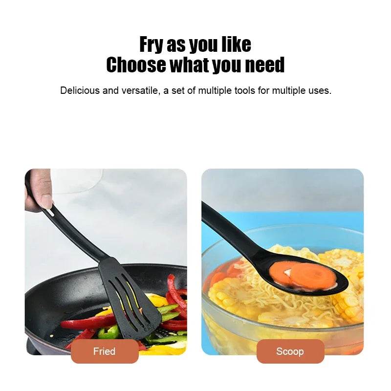 1/3PCS Nylon Kitchen Utensils Set for Safe Cooking Tools - Estalios