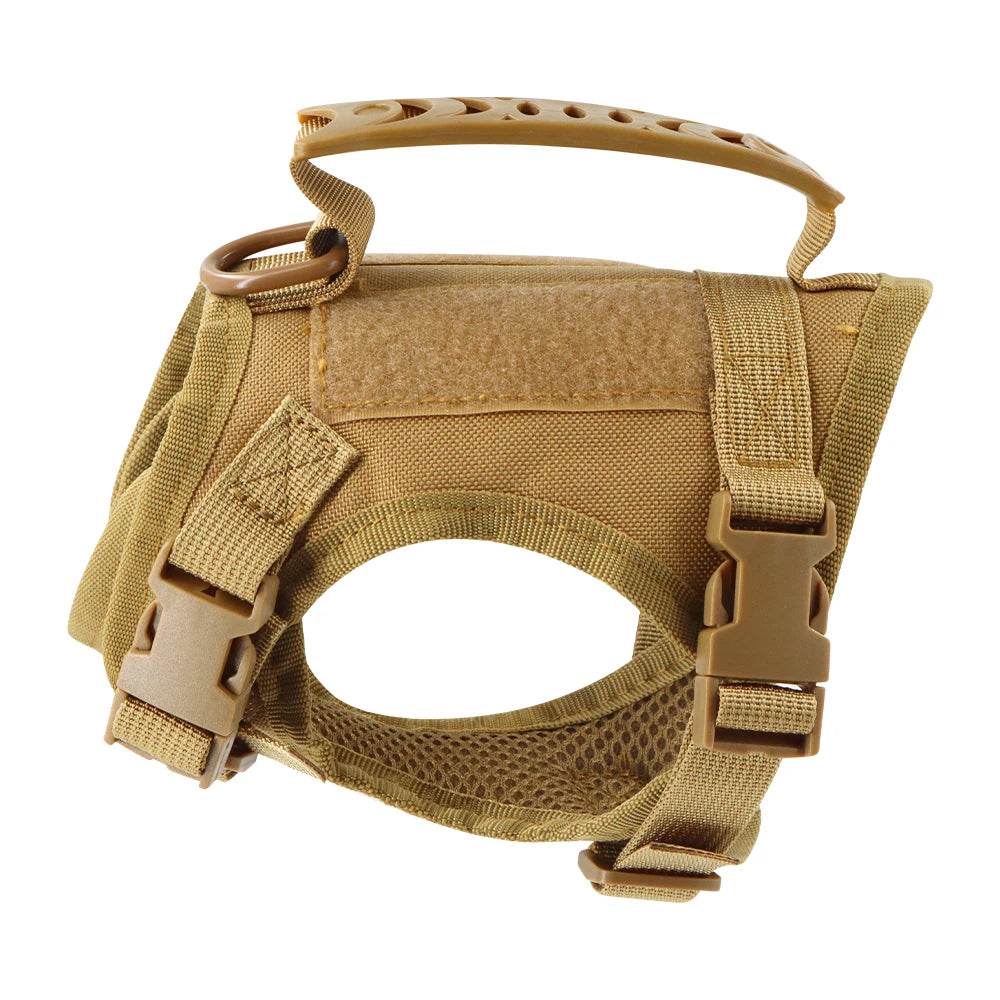 Tactical Puppy Harness Leash For Small Dogs Adjustable - Estalios
