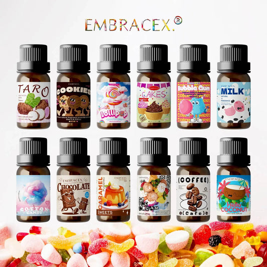 12 Models Gourmet Essential Oils for Diffusers and Gifts - Estalios