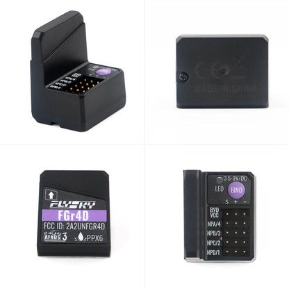 Flysky FGr4D Dual-Antenna Receiver for RC Vehicles - Estalios