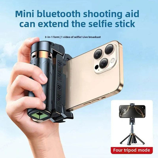 Super Mini Selfie Stick Bluetooth Remote Phone Holder Aid - Estalios