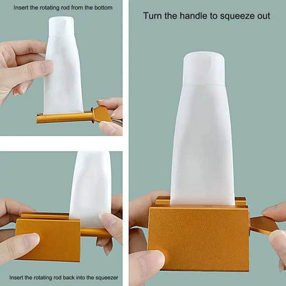 Toothpaste Squeezer Rollers Aluminum Dispenser Tube Aids - Estalios