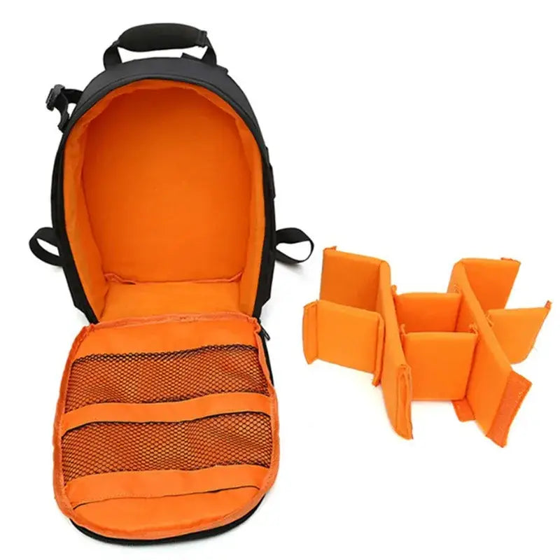 Mochila DSLR impermeable para equipos de cámara Nikon y Canon