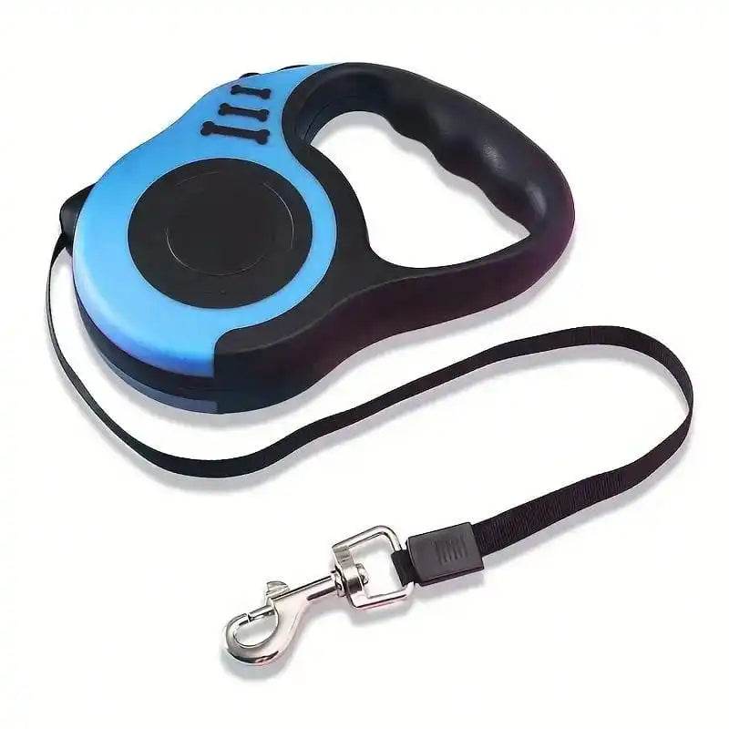 Pet Dog Automatic Retractable Traction Rope with Bone Print - Estalios