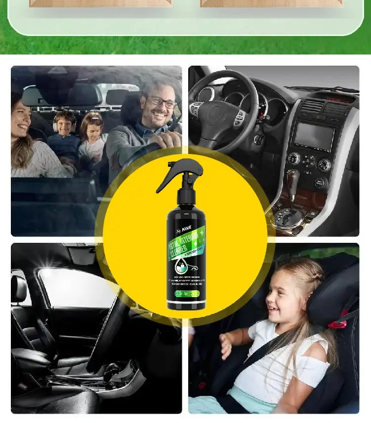 Agente limpiador total para interiores de automóviles, herramienta multiusos para la limpieza del automóvil