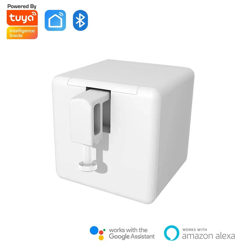 Tuya Smart Home Finger Bluetooth Robot Smart Switch Button Pusher Bot App Remote Control Timer Voice for Alexa Google