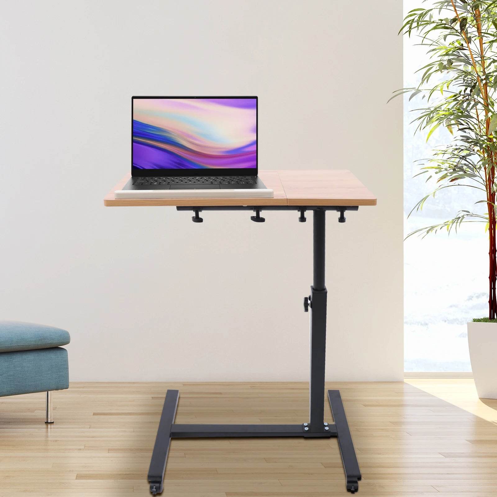 Adjustable Laptop Desk 360° Rotating Mobile Stand Tray - Estalios