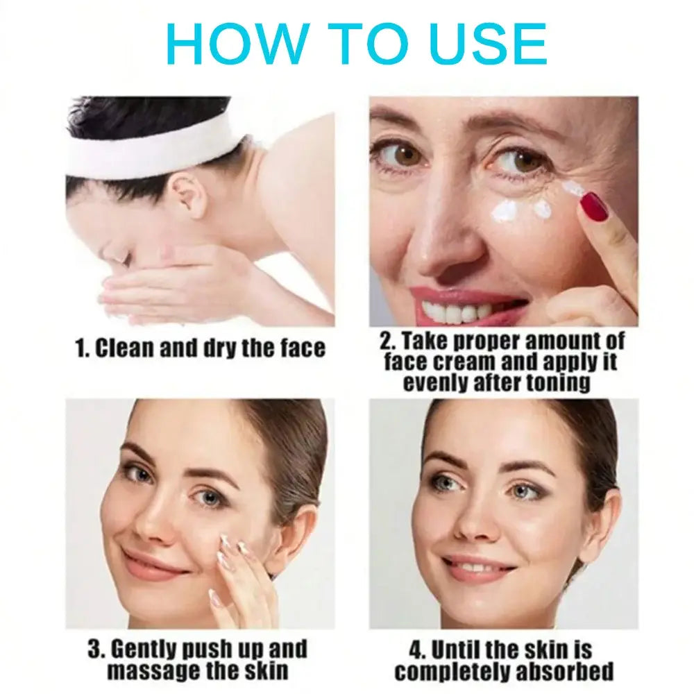 Crema facial con retinol para el antienvejecimiento y la reparación de la piel