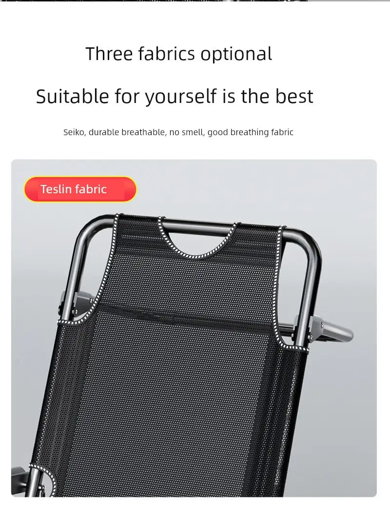 Cama plegable portátil para la siesta en casa, la oficina y el campamento