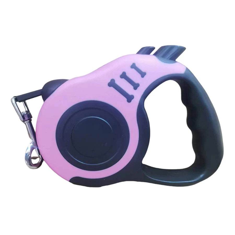 Pet Dog Automatic Retractable Traction Rope with Bone Print - Estalios