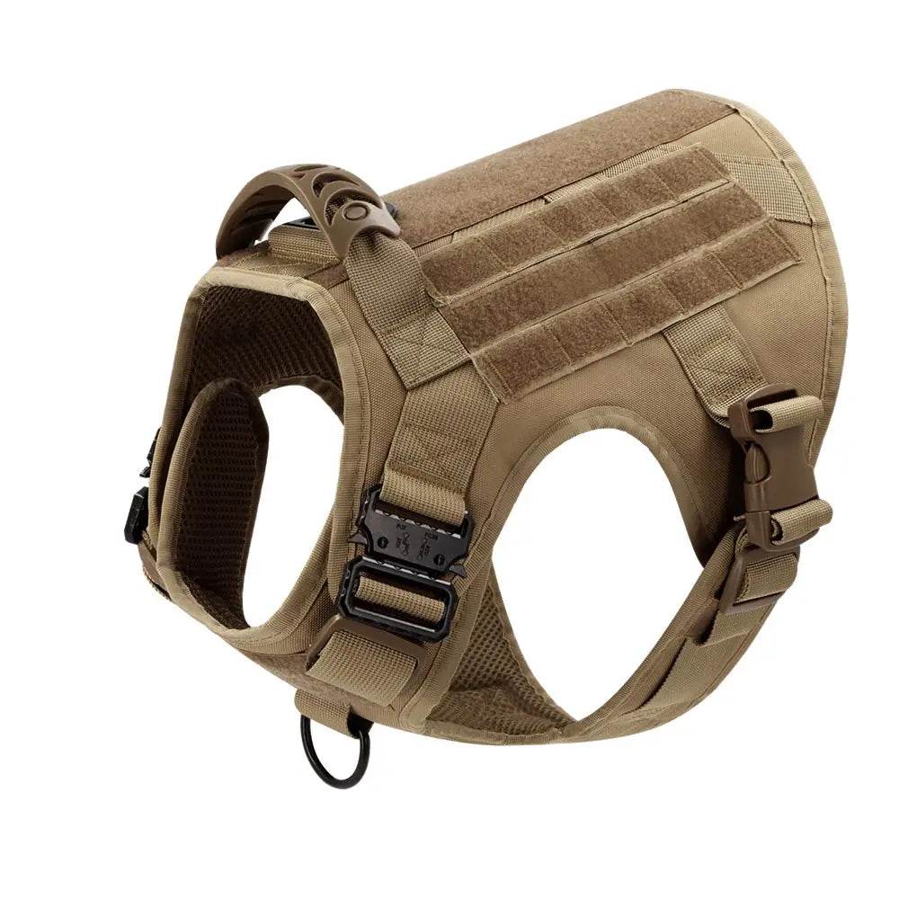 Military Large Dog Harness Leash for Tactical Training - Estalios