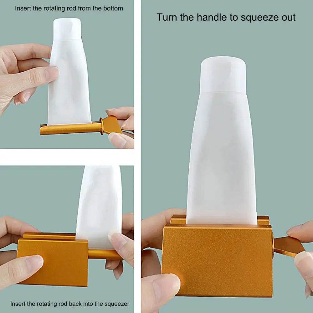 Toothpaste Squeezer Rollers Aluminum Dispenser Tube Aids - Estalios