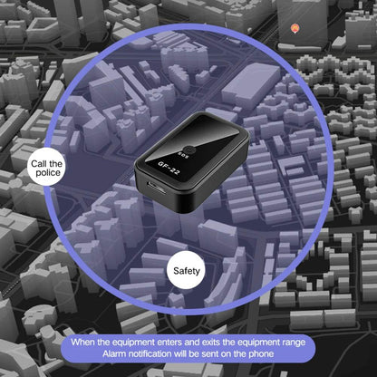 GF22 GPS Tracker Real-Time GPS Locator WiFi+LBS+GPS Position Anti-Theft Anti-Lost Location Tracker Pet Vehicle Tracking Device - Estalios