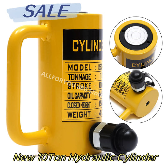 10T Portable Hydraulic Cylinder Short Jack for Auto Repair
