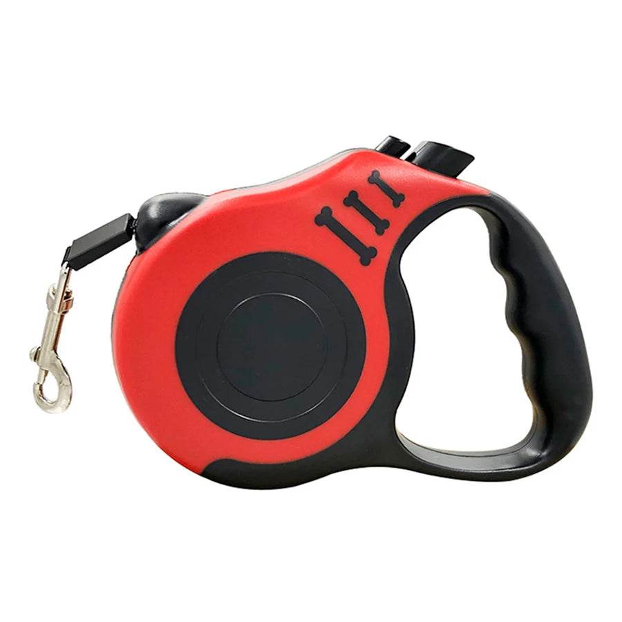 Pet Dog Automatic Retractable Traction Rope with Bone Print - Estalios