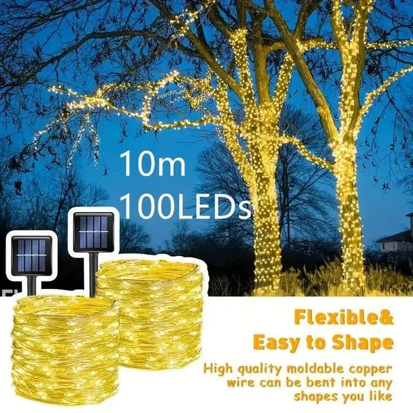 1pc LED Festoon Stars and Moon Fairy Curtain Lights String