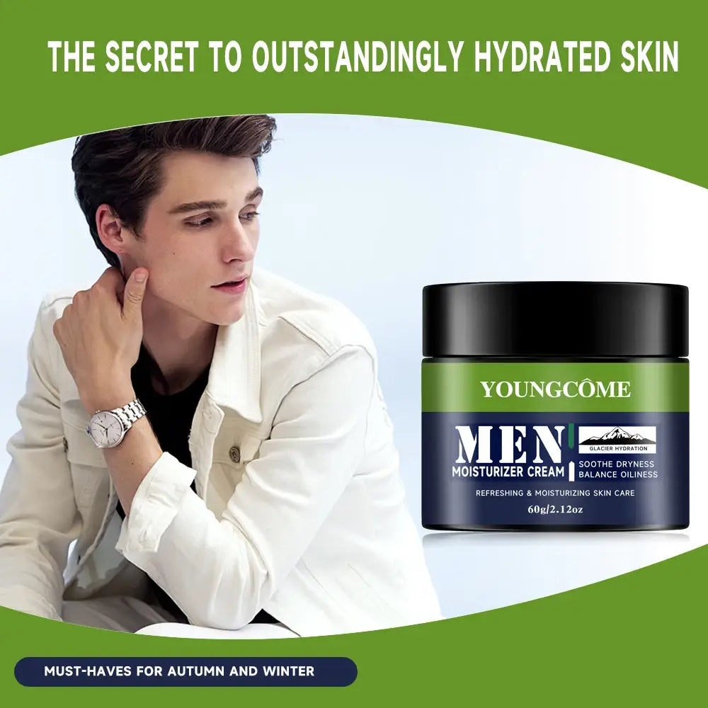 Youngcome Anti Aging Cream with Pore Concealment for Men Seeking Radiant Skin
