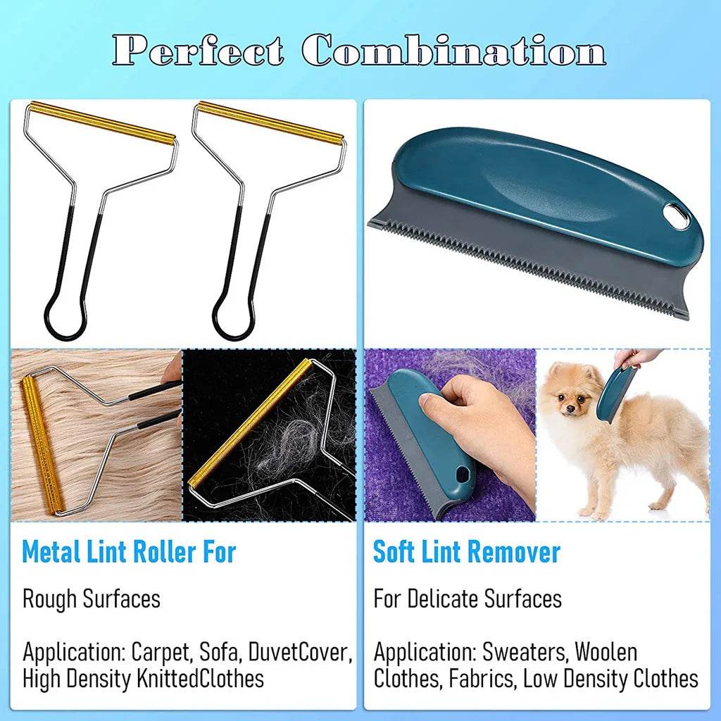Portable Lint Remover for Clothes and Fabrics Cleaning Tool - Estalios