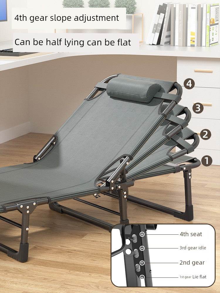 Lunch Break Folding Bed Portable Recliner for Office Use - Estalios