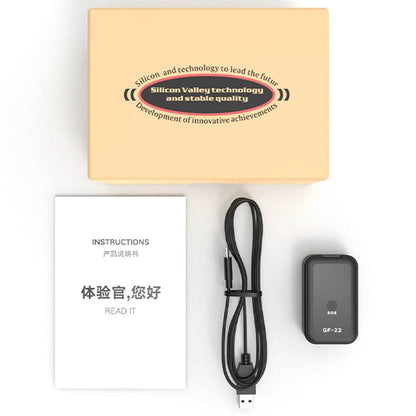 GF22 GPS Tracker Real-Time GPS Locator WiFi+LBS+GPS Position Anti-Theft Anti-Lost Location Tracker Pet Vehicle Tracking Device - Estalios