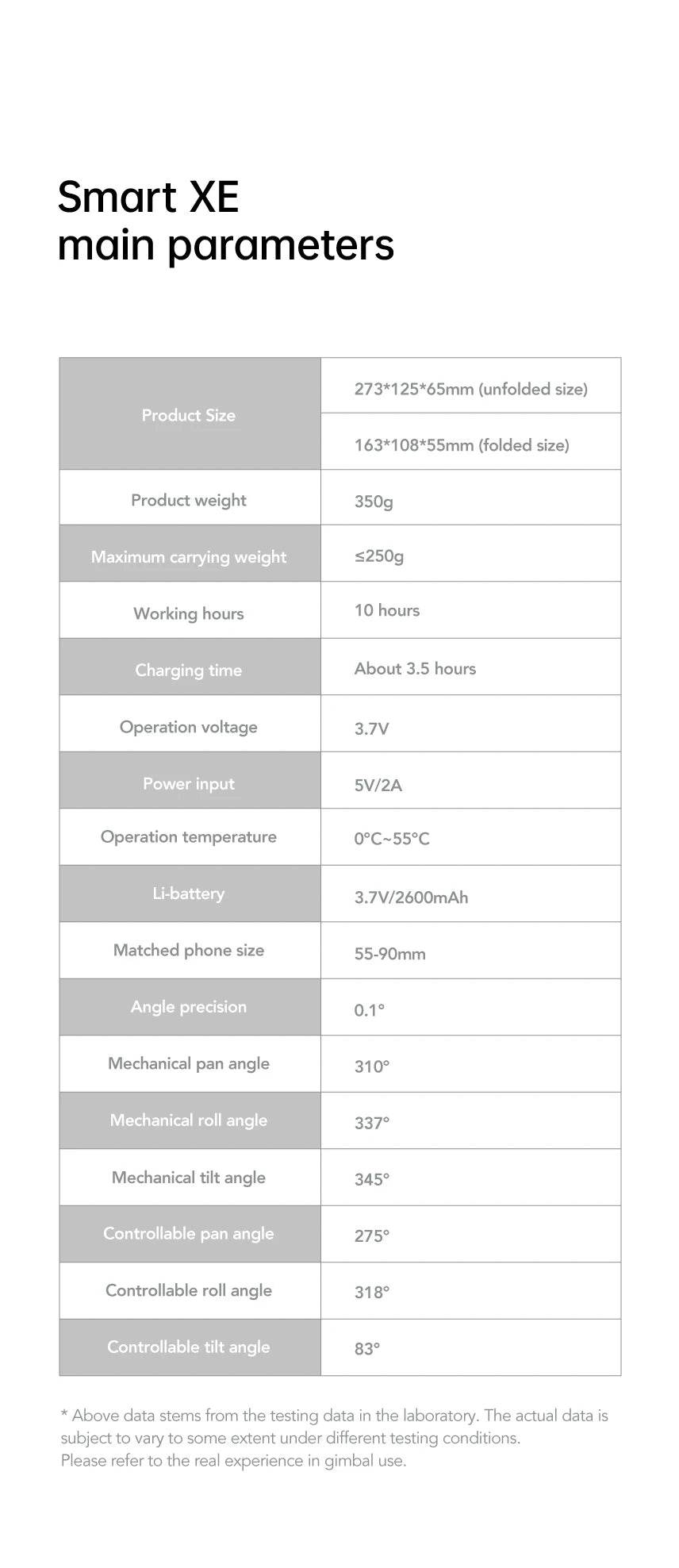 AOCHUAN Smart XE 3-Axis Handheld Gimbal for Stable Vlogging - Estalios