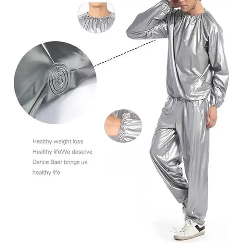 Premium Waterproof Sauna Suit for Enhanced Weight Loss for Men and Women