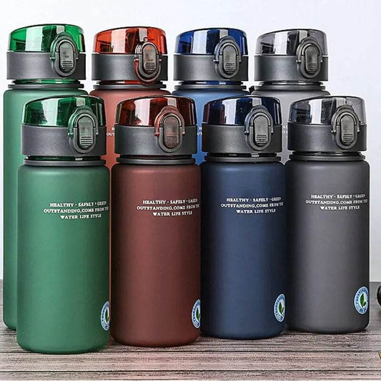 BPA Free Leak Proof Sports Water Bottle for Hiking 400ml 560ml - Estalios