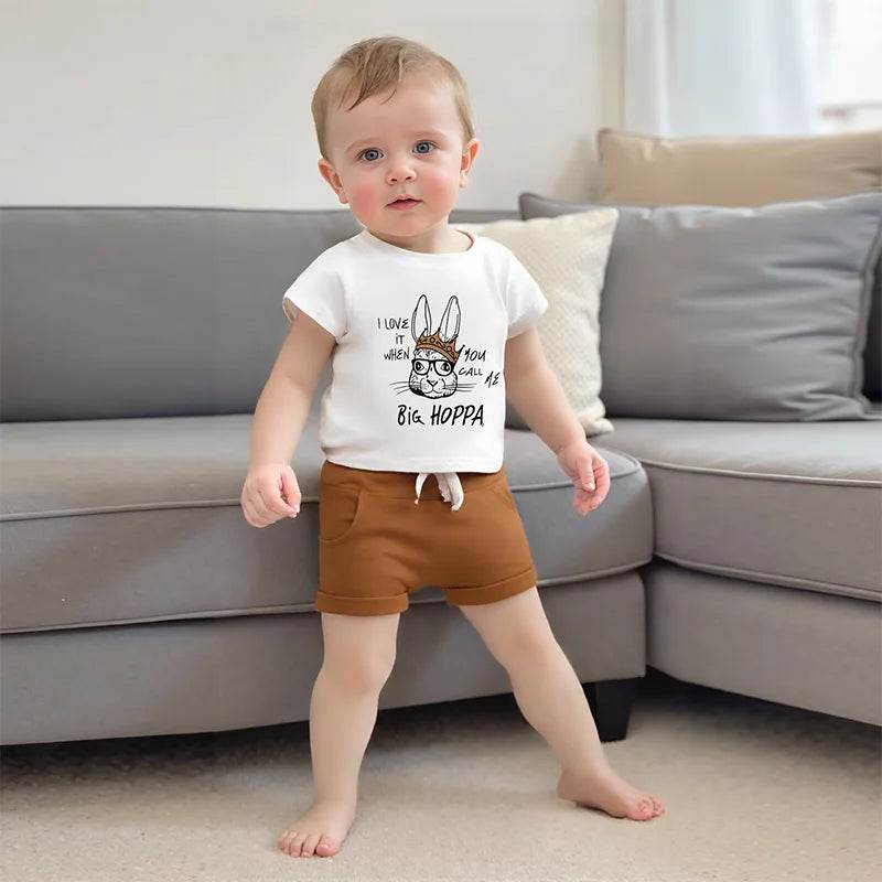 3Pcs Baby Girl Easter Outfits Long Sleeve Chick Embroidery Dress Leggings Set Infant Clothing Spring Costume - Estalios
