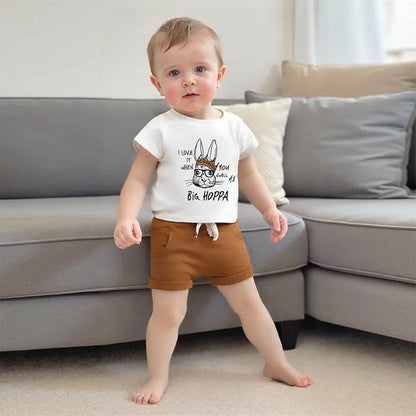 3Pcs Baby Girl Easter Outfits Long Sleeve Chick Embroidery Dress Leggings Set Infant Clothing Spring Costume - Estalios