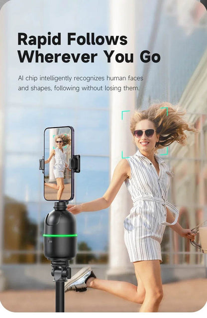 360° Smart Auto Face Tracking Gimbal Stabilizer Tripod - Estalios