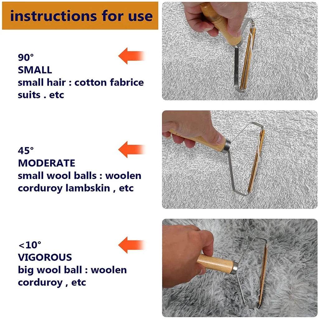 Portable Manual Hair Removal Shaver Tool for Clothes - Estalios