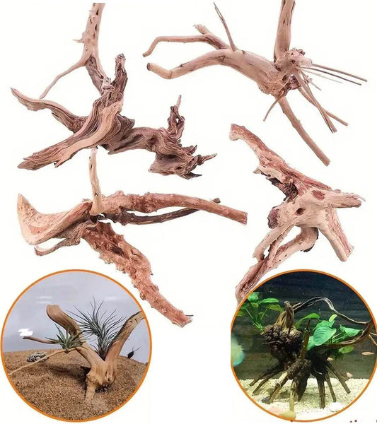 1/3pcs Spider Wood Driftwood Aquarium Decorations for Fish - Estalios