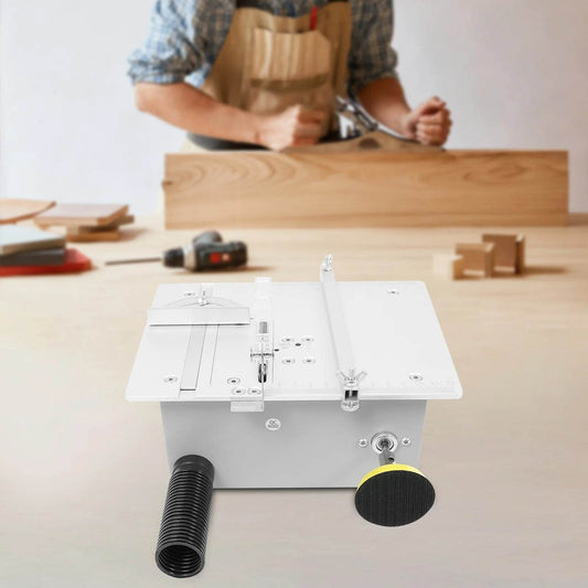 240W Mini Table Saw Adjustable for DIY Modeling Projects - Estalios