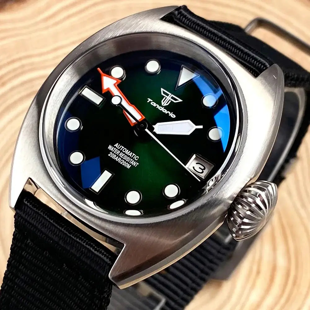 36mm Military Diver Watch - NH35 Automatic