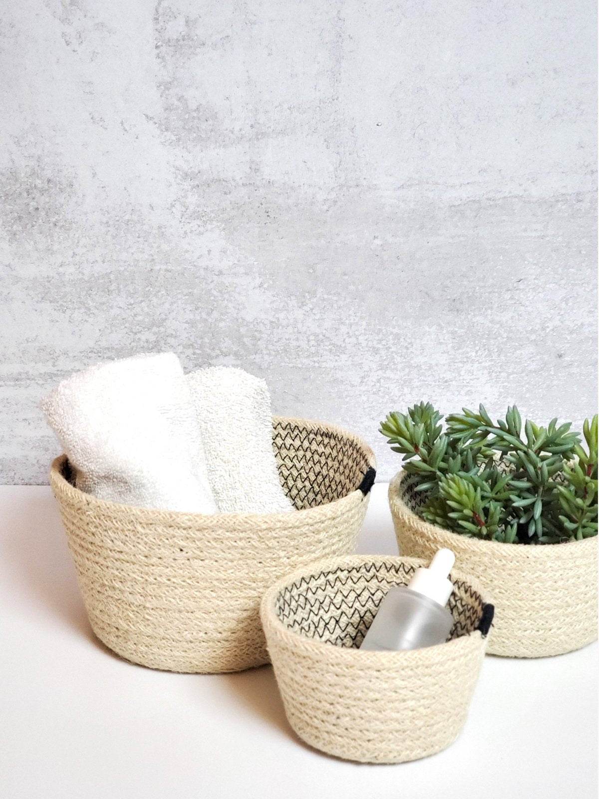 Amari Bowl - Black (Set of 3) - Estalios