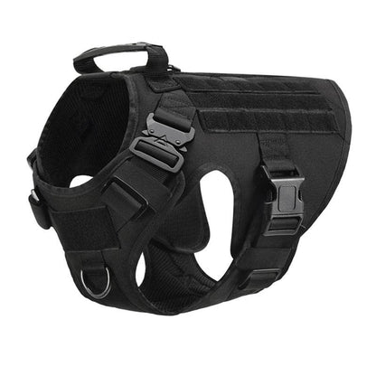 Tactical Military Dog Vest Harness and Leash Set for All Breeds - Estalios