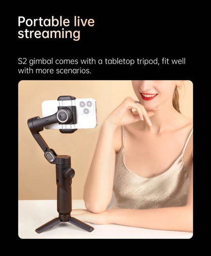 AOCHUAN Smart XE 3-Axis Handheld Gimbal for Stable Vlogging - Estalios